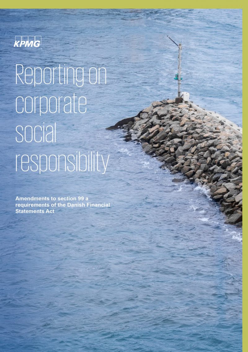 Reporting on corporate social responsibility